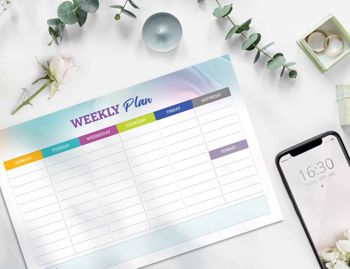 Weekly Notepad